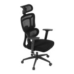 Kancelářská židle, synchronní mechanismus, černá síťovina, KA-Y358 BK