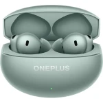 OnePlus Buds 4 Zen Green / Bluetooth sluchátka s mikrofonem / BT 5.4 / IP55 / ANC (5481158910)