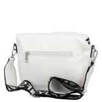 Módní dámská koženková ledvinka/crossbody Pola, bílá