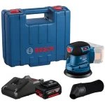 Bosch GEX 185-Li Professional / Aku excentrická bruska / 18V / 125 mm / 6 000–10 000 ot/min / 4,0 Ah (06013A5021)