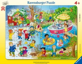 Ravensburger Puzzle: 4 roční období u vody