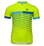 Dětský dres ETAPE LUCKY, žlutá fluo/modrá (velikost 152/158)