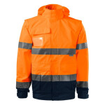 Rimeck HV Guard bunda MLI-5V298 fluorescenční oranžová pánské