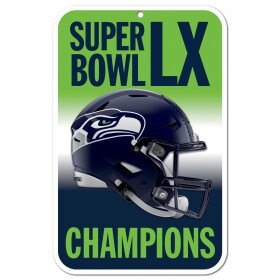 Cedule Seattle Seahawks NFL Super Bowl LX Champions