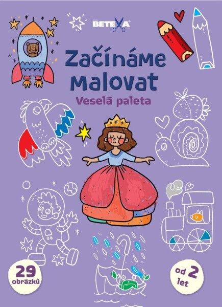 Začínáme malovat - Veselá paleta - kolektiv autorů