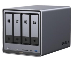 UGREEN NASync DXP4800 (4C/IntelN100/3,4GHz/8GBRAM/4xSATA/2xM.2/2x2,5GbE/2xUSB2.0/2xUSB3.2/1xUSB-C/HDMI/SD) EDF_1146185