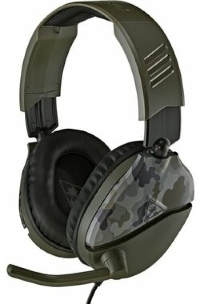 Turtle Beach RECON 70 zelená / herní sluchátka / 40 mm měniče / 3.5mm Jack / mikrofon (TBS-6455-02)