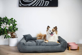 Snug elegantní pelech pro psa Barva: Tmavě-zelená, Rozměr (cm): 130 x 110