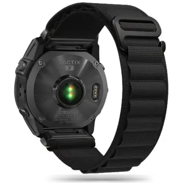Tech-Protect Nylon Pro černá / Řemínek / Garmin Fenix 3 5X 3HR 5X Plus 6X 6X Pro 7X (9319456607758 [24149)