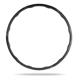 Hula Hoop obruč Black - GymBeam (černá) (107563-1-single_variant)