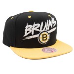 Mitchell & Ness Pánská kšiltovka Boston Bruins NHL Transcript Snapback