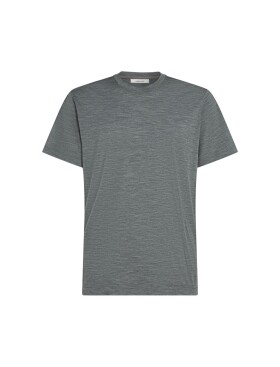 Pánské merino triko s krátkým rukávem ICEBREAKER Mens 15.5 MerinoFine Jersey SS Tee, Gritstone Hthr-013 velikost: M