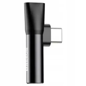 Rozbaleno - Baseus CATL41-01 redukce USB-C na Jack 3.5 mm černá / rozbaleno (CATL41-01.rozbaleno)