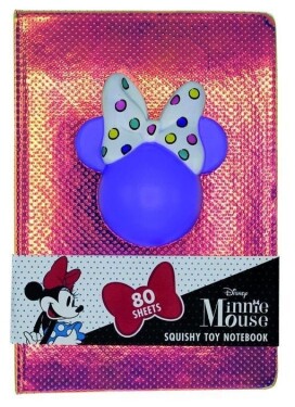 Originální zápisník se squishy hračkou / Minnie