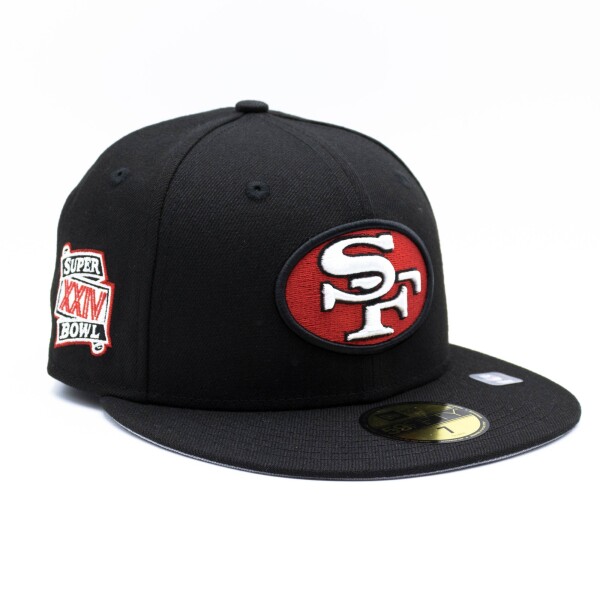 New Era Pánská kšiltovka San Francisco 49ers NFL Super Bowl XXIV 59FIFTY Fitted Velikost: 7 1/4