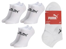 Kotníkové ponožky Puma 887497 Basic Sneaker A'3 bílá 35-38