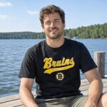 Mitchell Ness Pánské tričko Boston Bruins Legendary Slub Ss Tee Current Logo Velikost:
