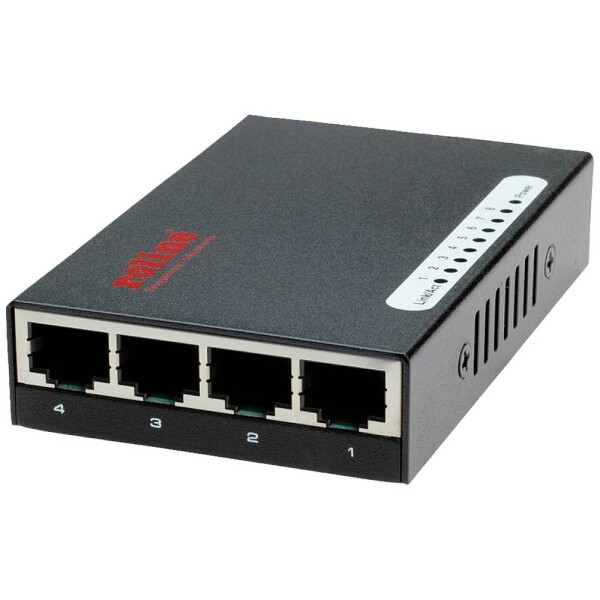Roline 21.14.3134 síťový switch 10 / 100 MBit/s USB napájení