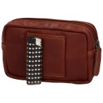 Kožená malá taška na doklady GW Rendy, hnědá