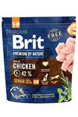 Brit Premium by Nature Senior S+M 1kg