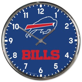Hodiny Buffalo Bills NFL Chrome Team Design