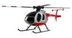 AMEWI RC helikoptéra MD500 šedá/červená