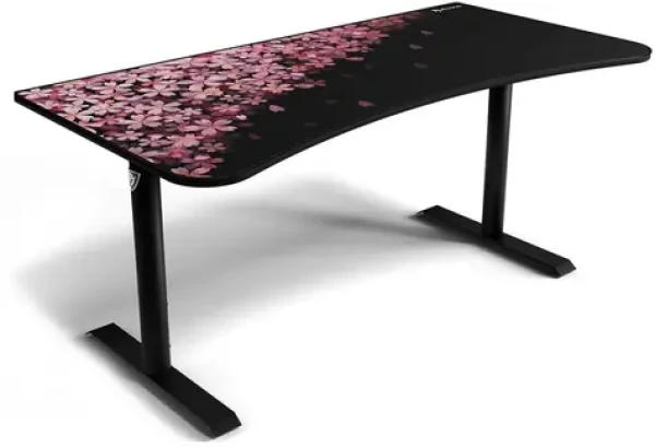 AROZZI ARENA Gaming Desk Flower / Herní stůl / D:160cm / Š:82cm / V:71cm (ARENA-BK-FLOWER)