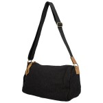 Trendy dámská crossbody kabelka Amida, černá