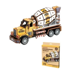 WOODEN CITY 3D Dřevěné puzzle Domíchávač betonu