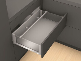 Blum K-BLUM Legrabox C Free 450 mm/70 kg, Blumotion/TOB, bílá :: vnitřní, reling (344427)