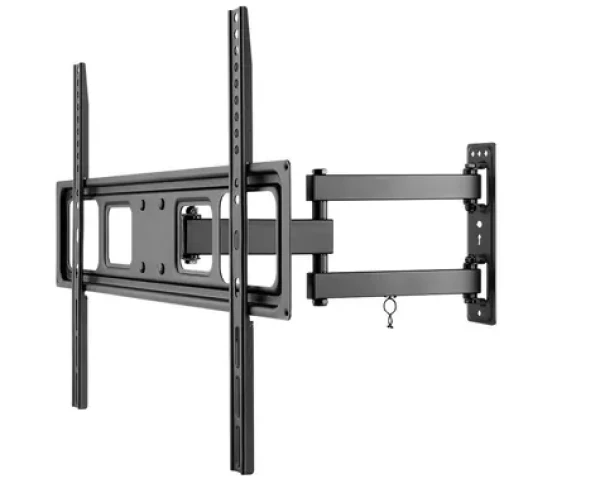 Goobay Basic FULLMOTION L černá / Držák televize na zeď / 37-70" / VESA 600x400 / nosnost 35 kg / naklápěcí (49745)