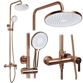 REA - Sprchový set Ontario Brush Copper REA-P9496
