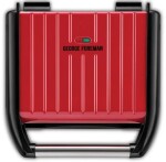 George Foreman elektrický gril 25040-56 Steel Family Grill Red