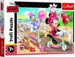 Trefl Puzzle Minnie - Na pláži / 200 dílků