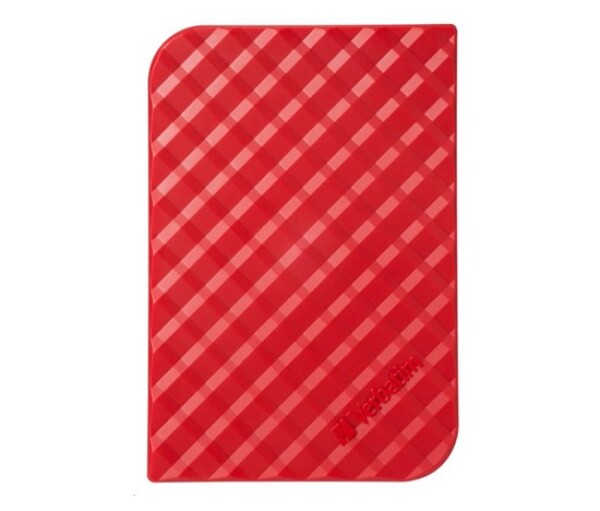 VERBATIM Externí HDD 1TB Store 'n' Go Portable Hard Drive USB 3.0, Red GEN II EDF_711761