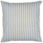 IB LAURSEN Povlak na polštář Alvin Blue Stripes 50 x 50 cm, modrá barva, textil