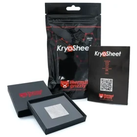 Thermal Grizzly KryoSheet (25 x 25 x 0.2 mm) / Teplovodivá podložka / Grafen / 1 Ks (TG-KS-25-25)