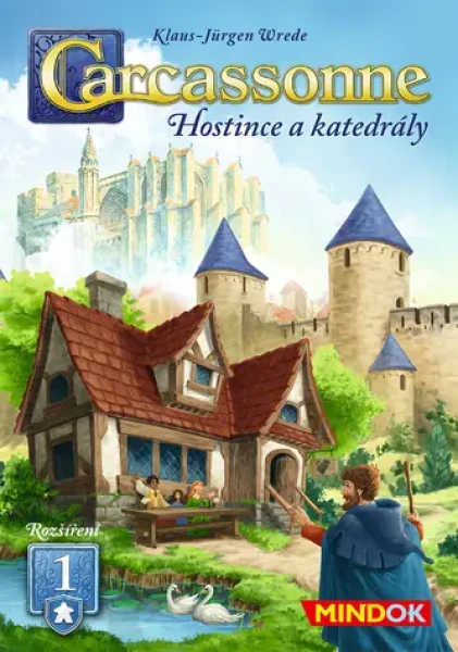MINDOK Rozšíření Carcassonne Hostince a katedrály