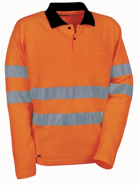 Reflexní pracovní mikina COFRA NEW SUN Barva: Reflexní oranžová, Velikost: 4XL (CASUN_01_4XL)