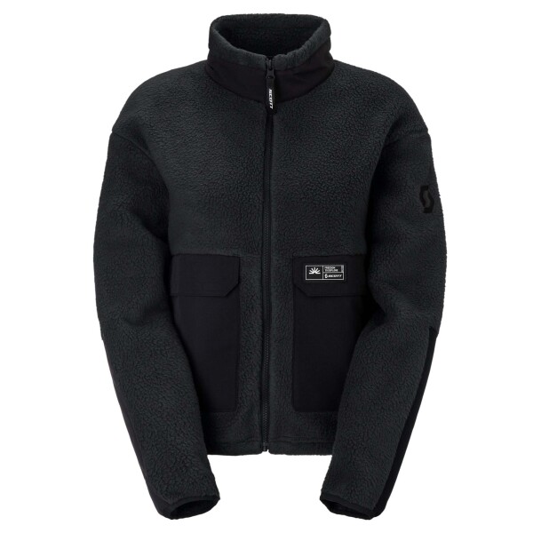 SCOTT Jacket W's Escape Heritage Pile, Black (vzorek) velikost: M