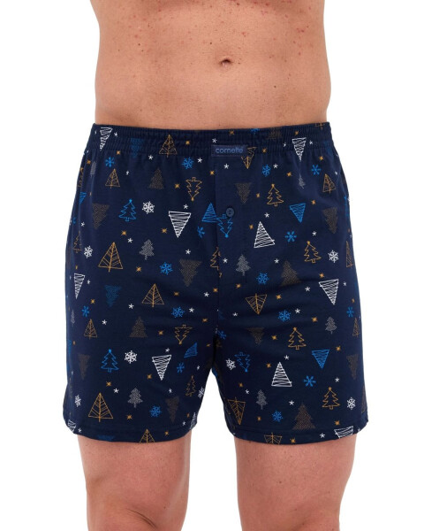 Pánské trenýrky 016/23 Night3 - CORNETTE tmavě modrá L