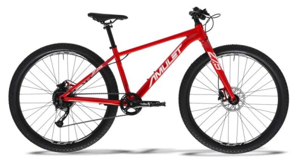 AMULET Tomcat 1.9, pneu 27,5", rám 13" (XS), model 2026, metallic red/silver - ZDARMA dopravné, seřízení, odborná montáž a blikačky TWINS! (Záruka nejlepší ceny. Nalezli jste někde lepší cenu? Napište nám a zkusíme ji trumfnout! )