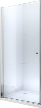 MEXEN - Pretoria sprchové dveře křídlové 70, transparent, chrom se stěnovým profilem 852-070-000-01-00