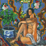 Nástěnný poznámkový kalendář 2026 NOTIQUE - Henri Matisse, 30 x 30 cm