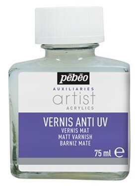 Pébéo matný lak vodou ředitelný pro akrylové barvy 75 ml