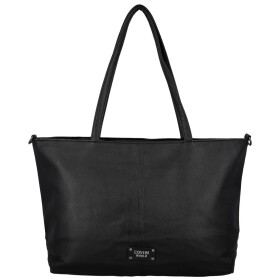 Trendy dámská koženková kabelka na rameno Coveri Longi, černá