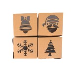 Cake star Vánoční krabička- "vločka" 10x10x6,3cm