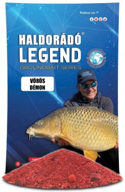 Haldorádó Vnadící směs Legend Groundbait 800g - Červený démon,Haldorádó Vnadící směs Legend Groundbait 800g - Červený démon