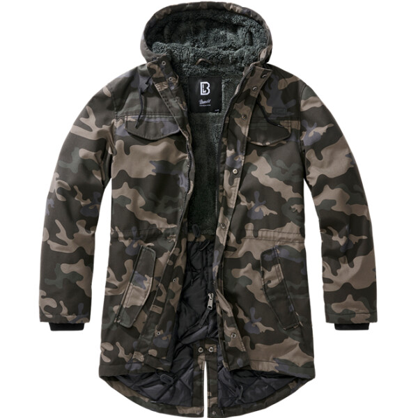 Brandit Bunda Marsh Lake Parka darkcamo 4XL