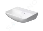 DURAVIT - ME by Starck Umývátko 450x320 mm, s WonderGliss, matná bílá 07194532101